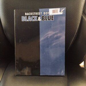 Backstreet Boys BSB Song book Black & Blue Piano Vocal Guitar Sheet Music Book